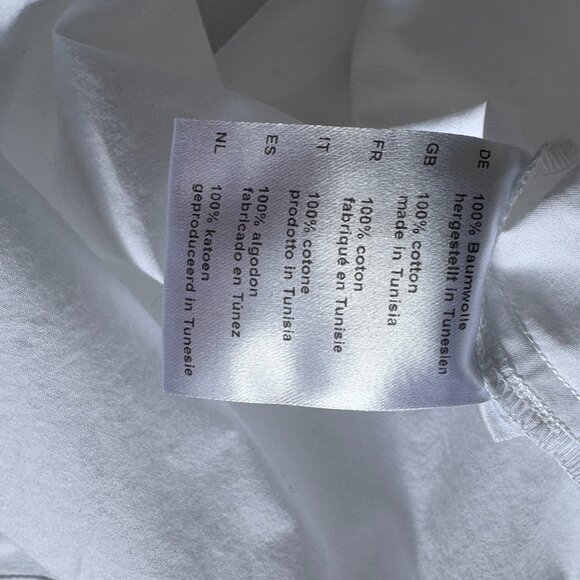 Elemente Clemente White Cotton Sleeveless Top "Stacy", Size 4 - Picture 6 of 10